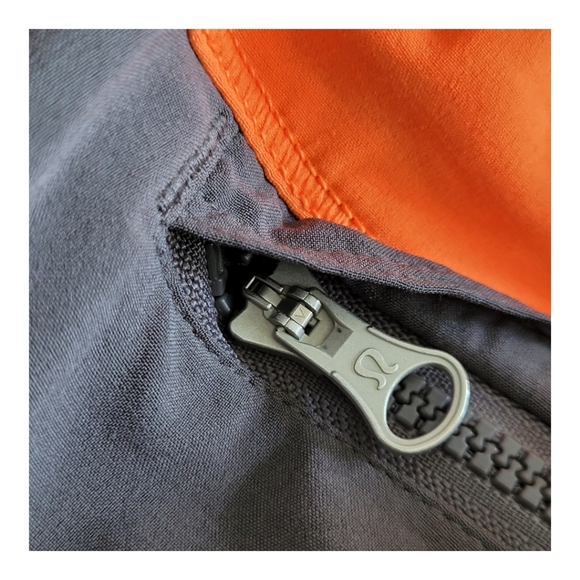 Lululemon Step Lively Crop Pants Orange and Gray - Picture 7 of 16